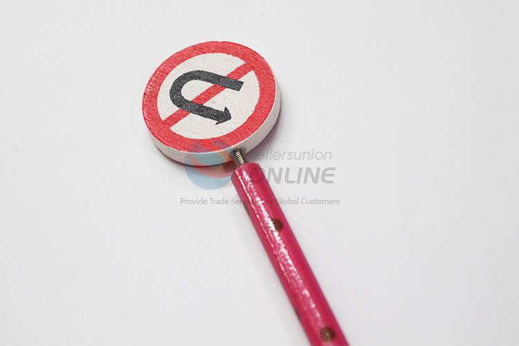 Traffic Sign with Spring Wood HB Pencil/Cartoon Pencils for Kids