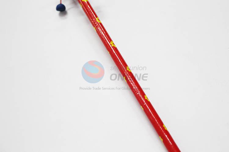 3D Cartoon Clown with Spring Wood HB Pencil/Cartoon Pencils for Kids