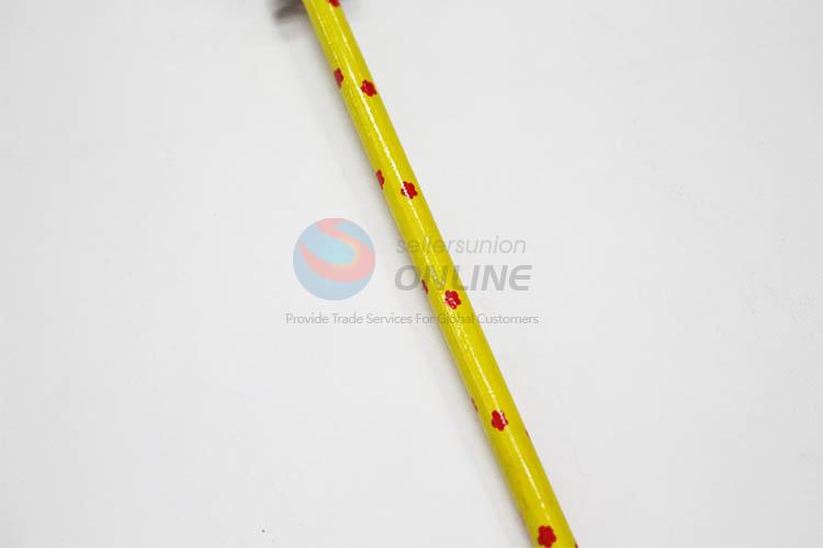 3D Cartoon Clown with Spring Wood HB Pencil/Cartoon Pencils for Kids