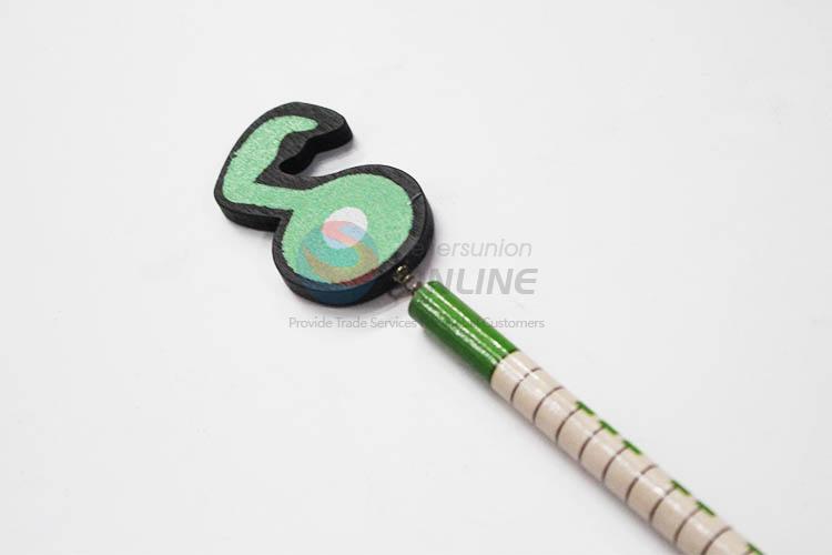 Music Note with Spring Wood HB Pencil/Cartoon Pencils for Kids