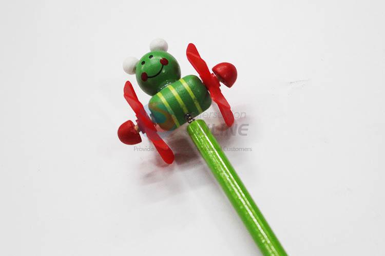 3D Cartoon Clown with Spring Wood HB Pencil/Cartoon Pencils for Kids