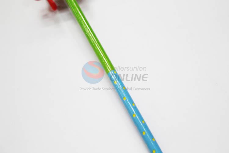 3D Cartoon Clown with Spring Wood HB Pencil/Cartoon Pencils for Kids