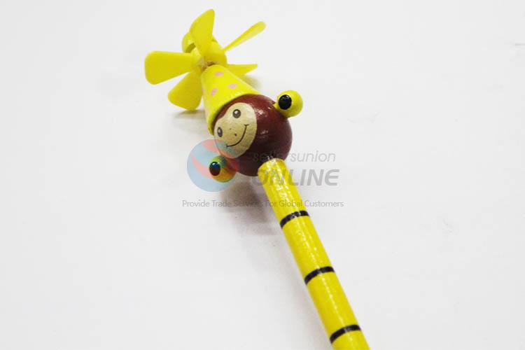 Monkey with Spring Wood HB Pencil/Cartoon Pencils for Kids