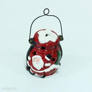 Christmas decoration santa ceramic craft