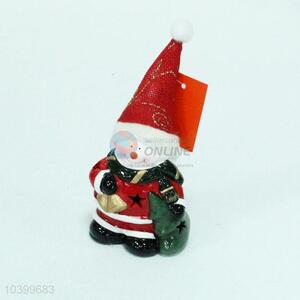 Christmas Snowman Porcelain Craft