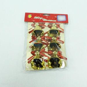 6Pcs Christmas Bells Festival Decorations