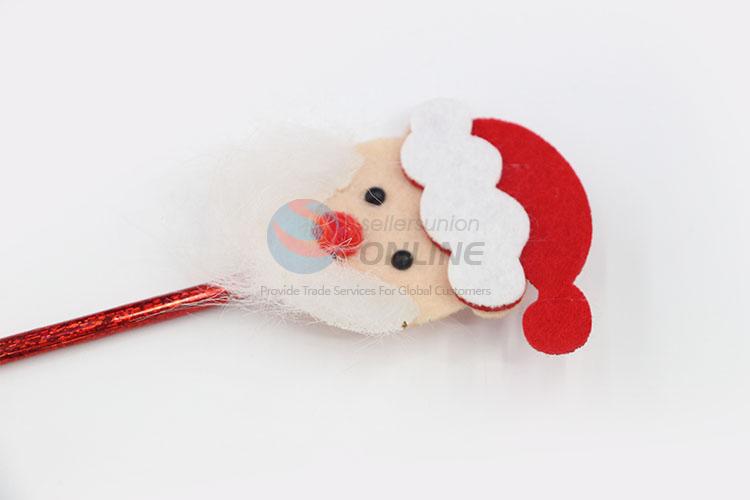 High Sales Craft Gifts Santa Head Ballpoint Pen For Students