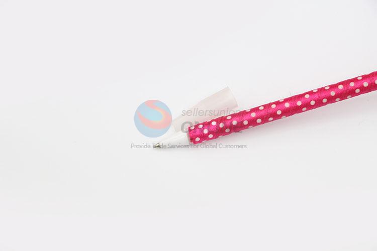 Durable Hairball Decoration Students Plastic Craft Ballpoint Pen