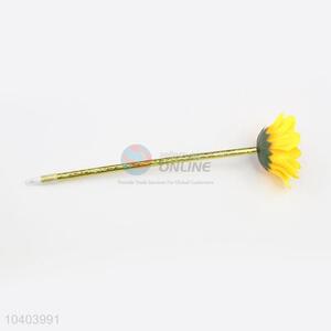 Factory Sales Creative Craft Flower Head  Ballpoint Pen School Stationery