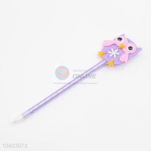 Delicate Design DIY Creative Stationery Kids Cartoon Head Ballpoint Pen