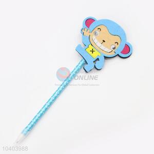 Superior Quality Cute Monkey Head Ballpoint Pen School Stationery