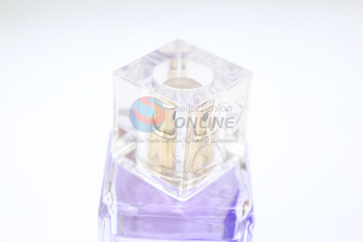 100ml lady sexy perfume floral purple glass bottle perfume