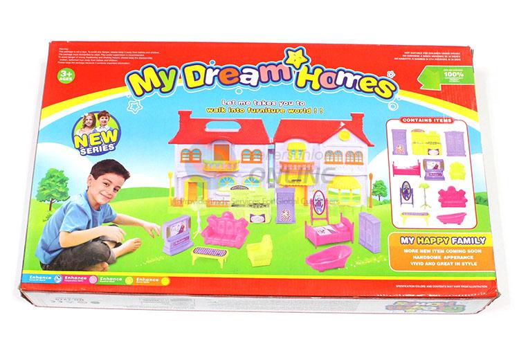 New Design Dream Home Villa Model Fancy Toy Set