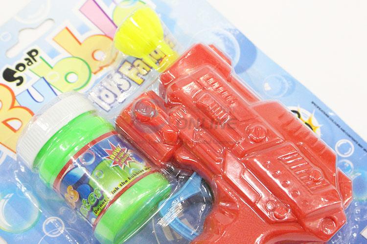 Summer Plastic Mini Toy Bubble Gun for Kid