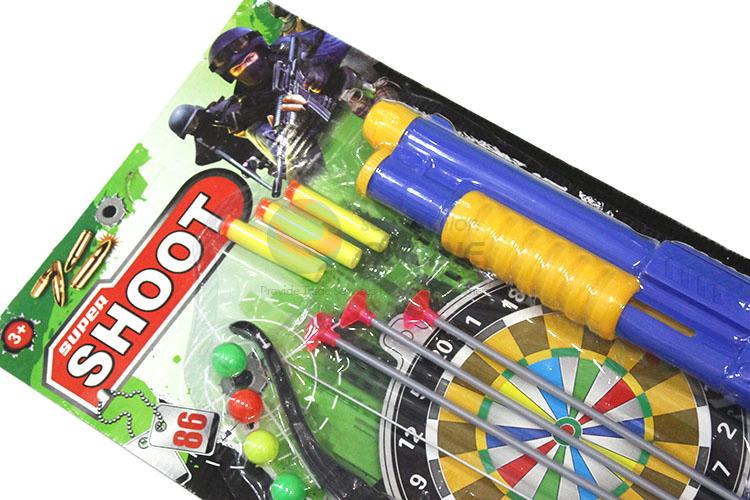 Best Sale Colorful Shoot Game Toy Gun With Bow And Arrow