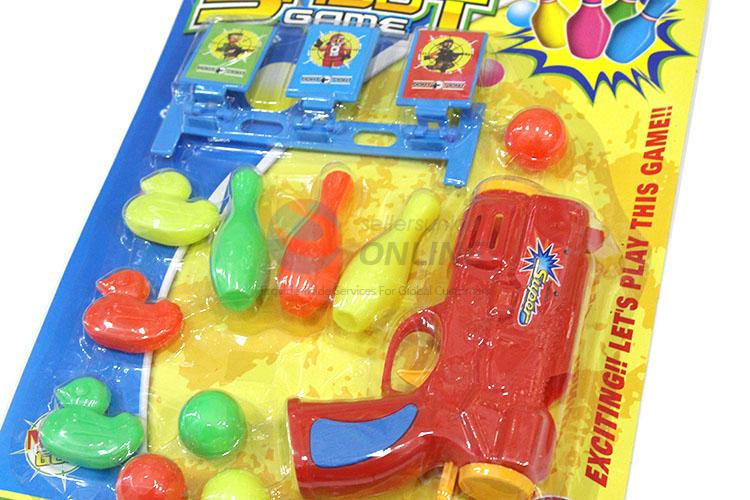 New Design Shoot Game Toy Plastic Toy Gun Set