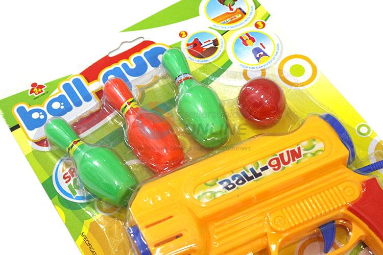 New Design Plastic Shoot Game Toy Pingpong Ball Gun