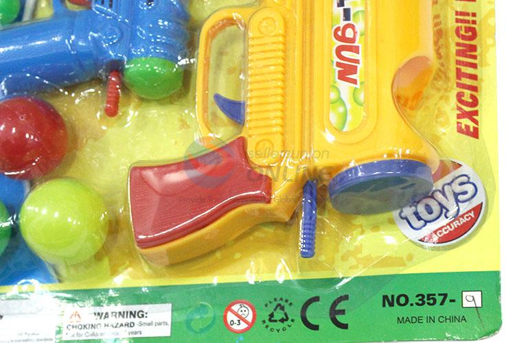 New Arrival Plastic Shoot Toy Gun With Ball Set