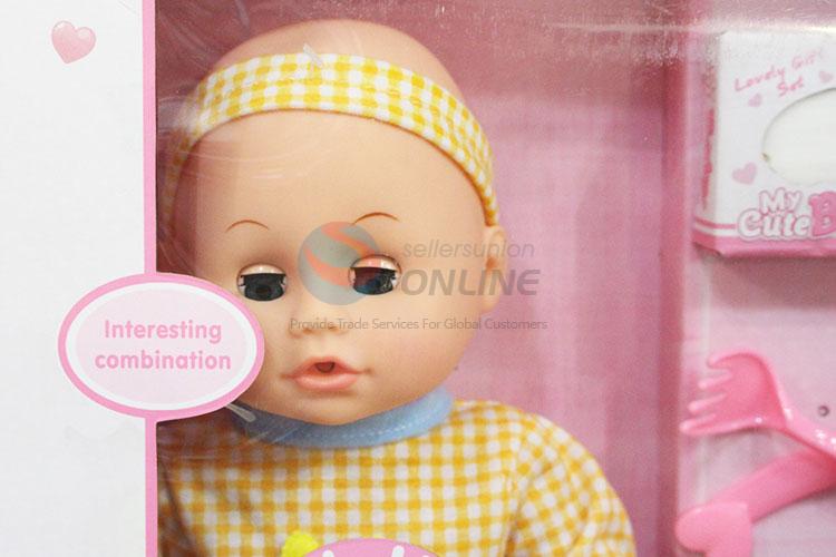 Interesting Girl Toys Drink and Pee Baby Small Doll with Low Price
