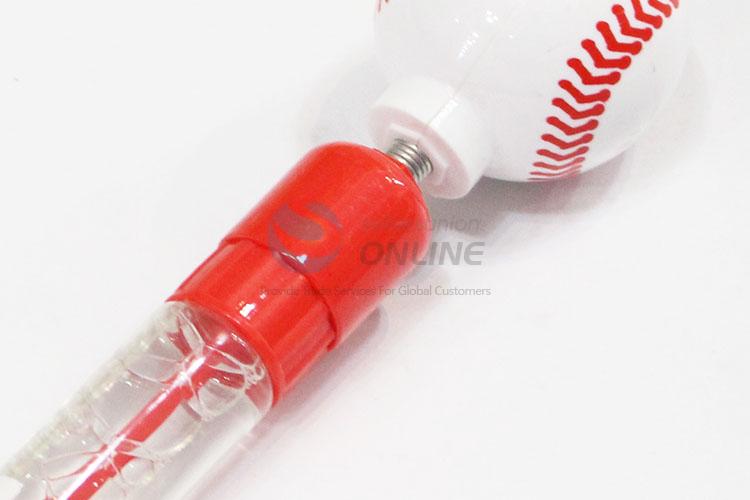 High sales baseball shape bubble sticks