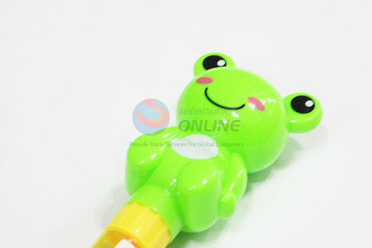 Fashionable low price frog shape bubble sticks