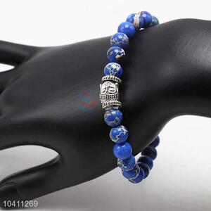 Newest Cheap Buddha Head Jewelry Beads Bracelet