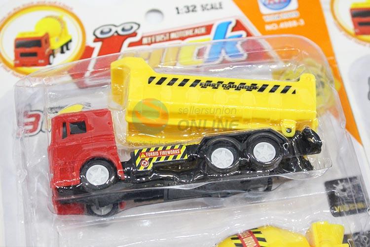 New and Hot 3pcs Pull-back Engineering Trucks for Sale