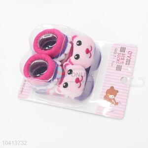 3D Bear Head Cotton Kids Baby Sock