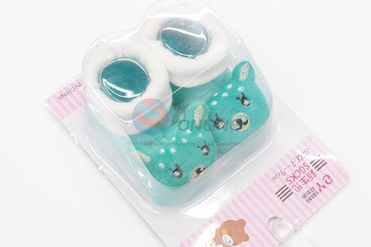 3D Bear Head Cotton Kids Baby Sock
