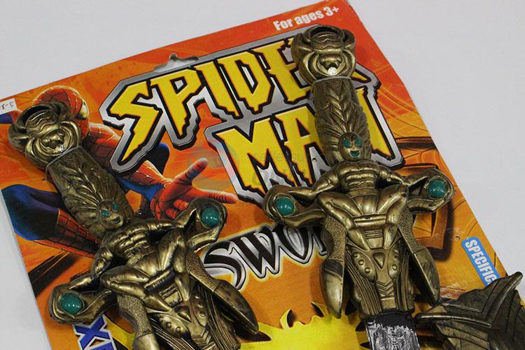 Spiderman Double Swords, 2pcs Wrist Guards and Sword Shell Set