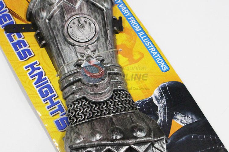 Silvery Bronze Sword and Handguard Toys Set