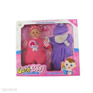 Hot Sale 14 cun Baby Doll with Cloth for Sale