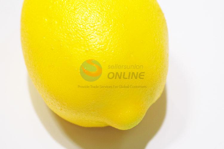 Home decoration lifelike simulation artificial lemon foam fruit