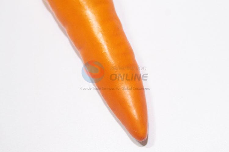 Lifelike Simulation Carrot Vegetables for Teaching Children Family Decoration