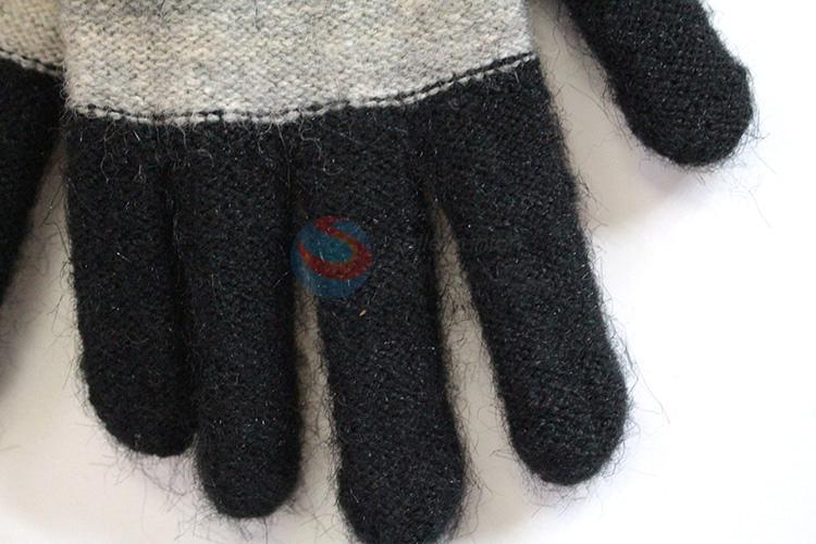 Cheap wholesale best selling warm knitted gloves for adults