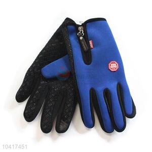 Fancy design hot selling ladies winter warm touch screen gloves