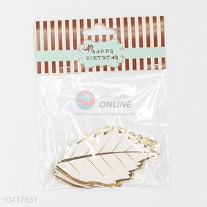 Cheap Good Quality White Leaves Party Decor