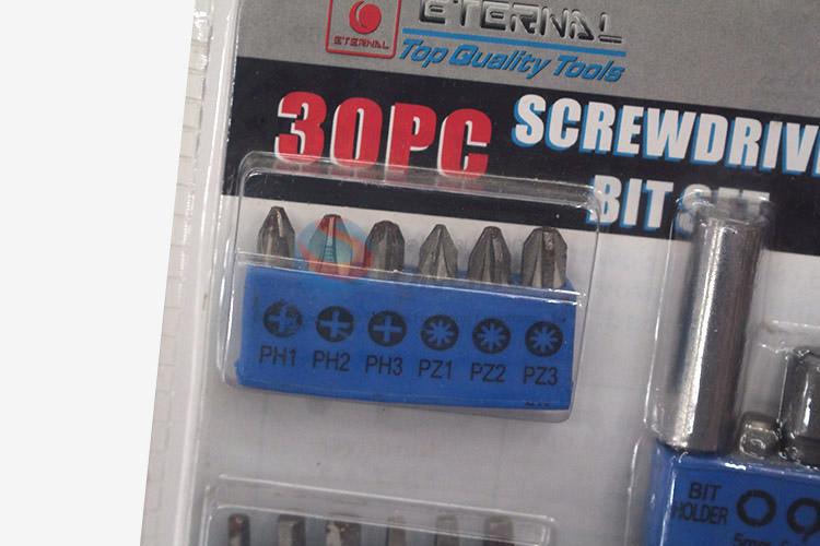 Top grade hot selling 30pcs screwdriver head set
