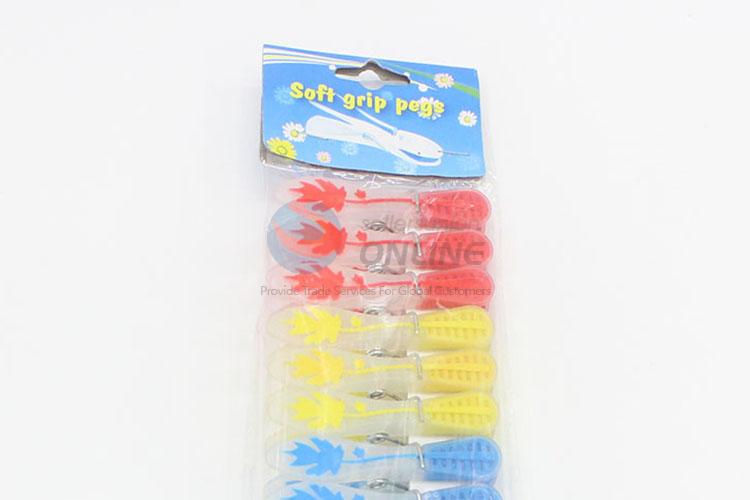 Wholesale Factory Supply  12pcs/set Clothes Pegs Clothesline Towel Socks