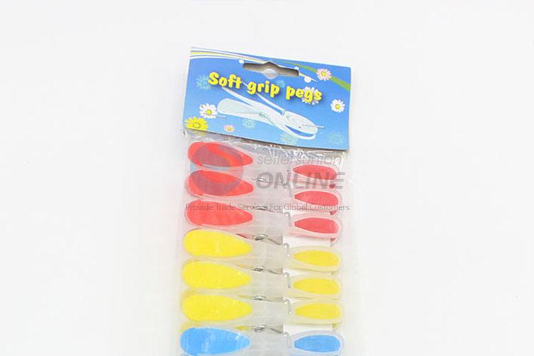 Best Low Price 12pcs/set Plastic Hanging Pegs Clips