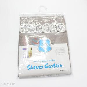 China Factory Polyester Waterproof Shower Curtain