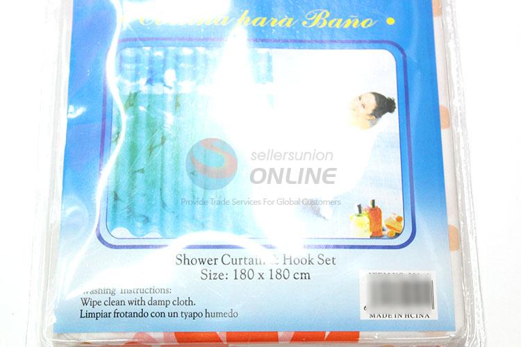 Wholesale Supplies Longer Bathtub Bathroom Plastic Shower Curtain