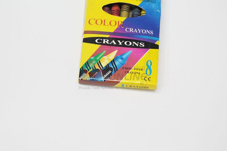 School Non Toxic 8 Colors Crayon