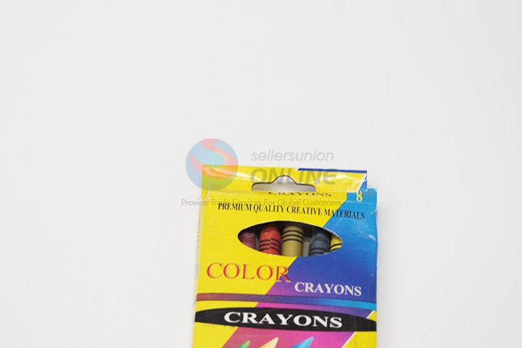 School Non Toxic 8 Colors Crayon
