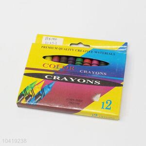Thick Design Non Toxic 12 Colors Crayon