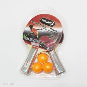 Table Tennis Ping Pong Rackets Balls Set for Promotion