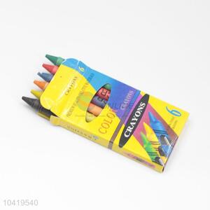 Non-toxic Kids Colorful Crayon 6Pcs