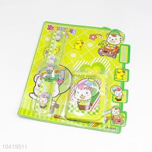 Cartoon Design Kids Wallet Watches <em>Set</em>