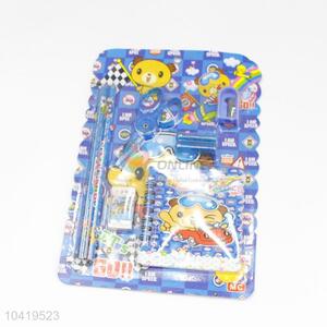 Wholesale Blue Color Bear Pattern Stationery <em>Set</em>