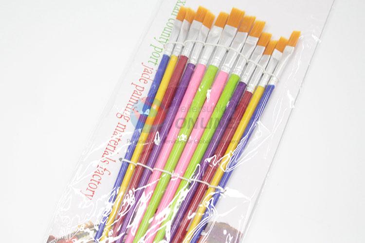 Wood Handle Art Paintbrush Set